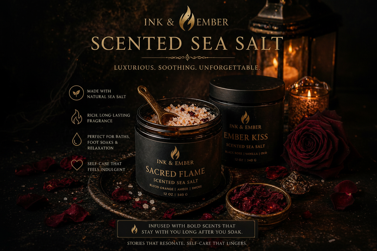 Scented Sea Salt Crystals