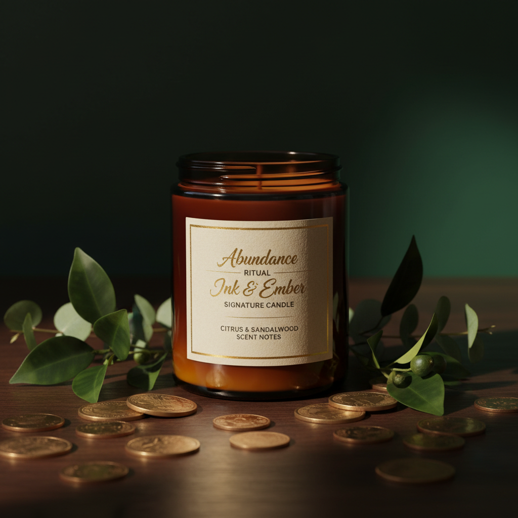 Abundance Ritual Candle
