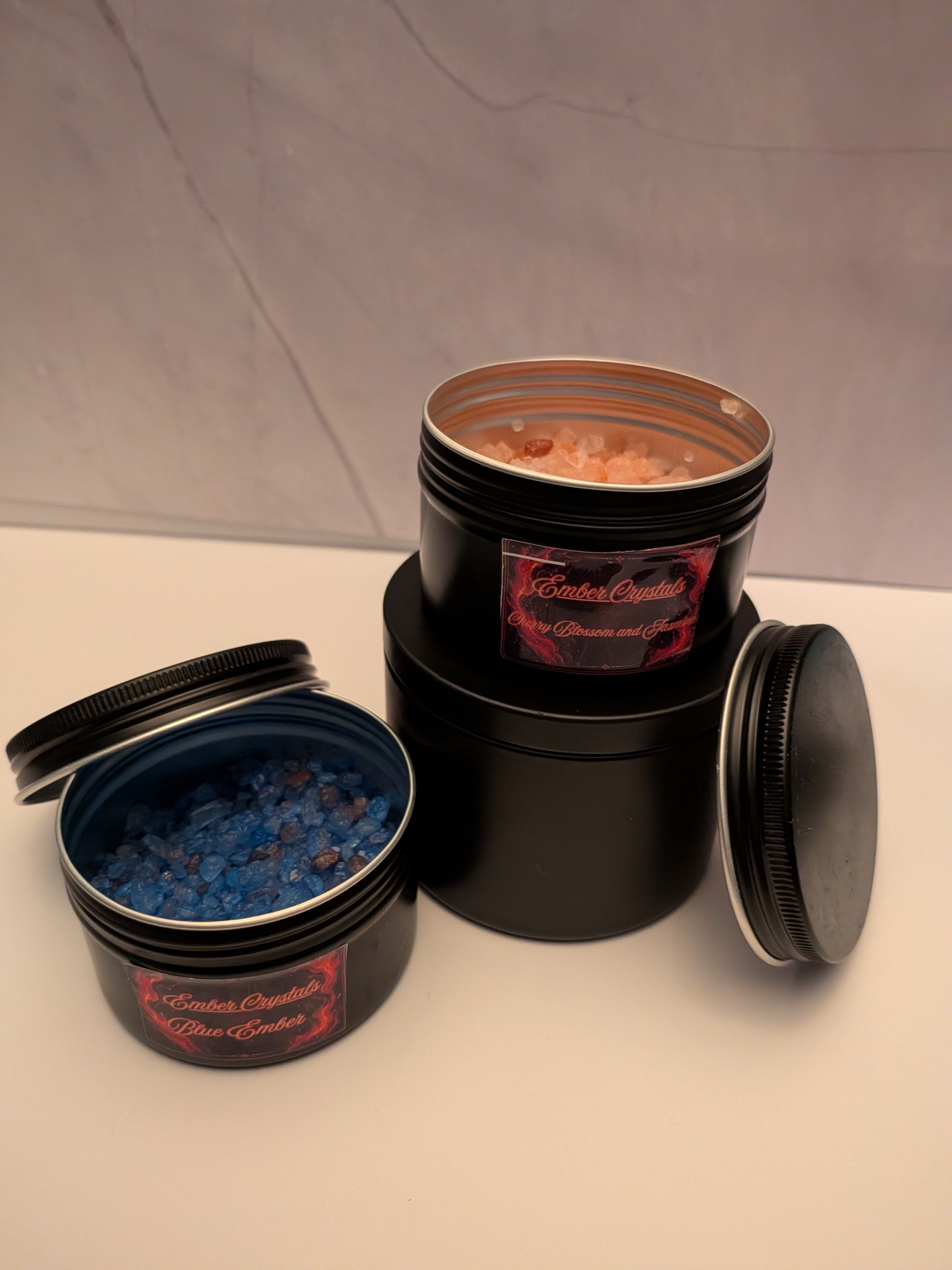 Scented Sea Salt Crystals